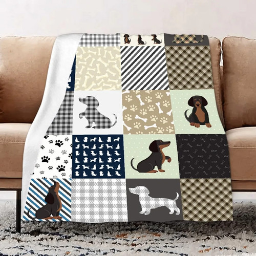Dackel decke hund - dackel,