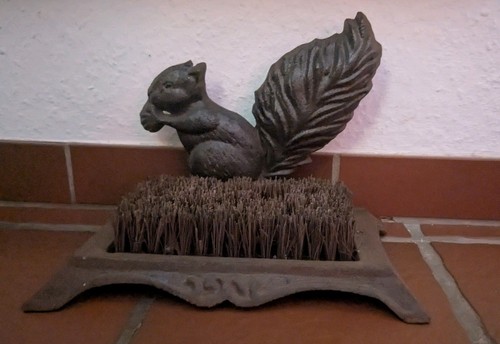 Schuhbürste eichhörnchen - schuhbürste,