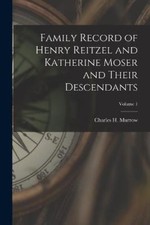 Family Record of Henry Reitzel