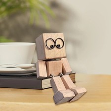 Schüttelnde Holzpuppe