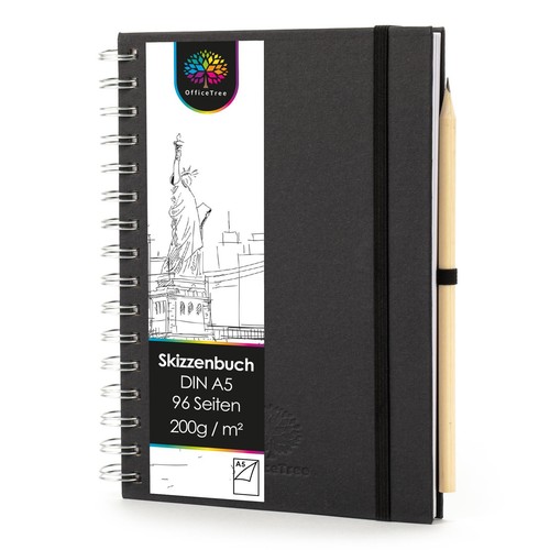 Skizzenbuch hochformat - skizzenbuch,