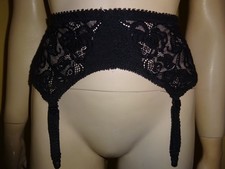 Strumpfhalter Straps Strapshalter Moda Manuela Gr. 75 / 38 schwarz NEU!