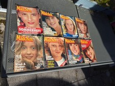 8 alte Mädchen Zeitschriften - 1978 bis 1981