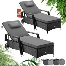 Casaria sonnenliege - 2x,