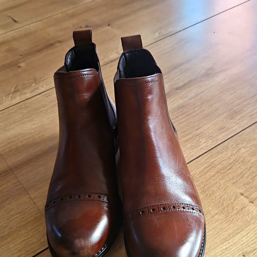Stiefeletten leder braun - braun, eu