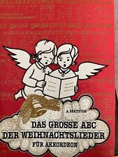 Das große ABC der Weihnachtslieder A. Breitfuss Weihnachten Akkordeon Noten