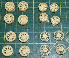 1:24 Resine Felgen Einsätze