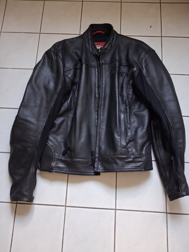 Büse lederjacke schwarz - schwarz, gr