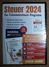 ALDI Steuer 2024 Einkommensteuer-Programm NEU Installations Code per Mail