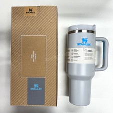 Cup Quencher H2.0 Flowstate Flasche mit Strohhalm 1.2L - Neblig Blau