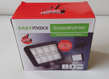 EASYMAXX Solarstrahler mit Bewegungsmelder und Fernbedienung  NEU in OVP