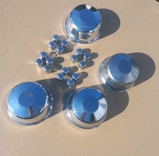 Trabant 600 500 601  Kübel Wartburg  Radkappen Chrom Original DDR 