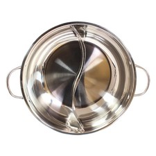 Hot Pot Edelstahl Topf zwei