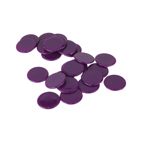 Spielchips lila - -,