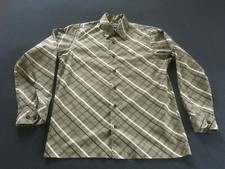 Herren Tom Tailor Hemd, Langarm, grünton/blau/weiß, Gr. M