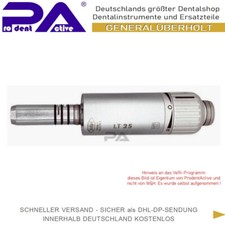 W&H LT25 LUFT-MOTOR mit Rechts-/Links-Lauf - mit Licht - GENERALÜBERHOLT