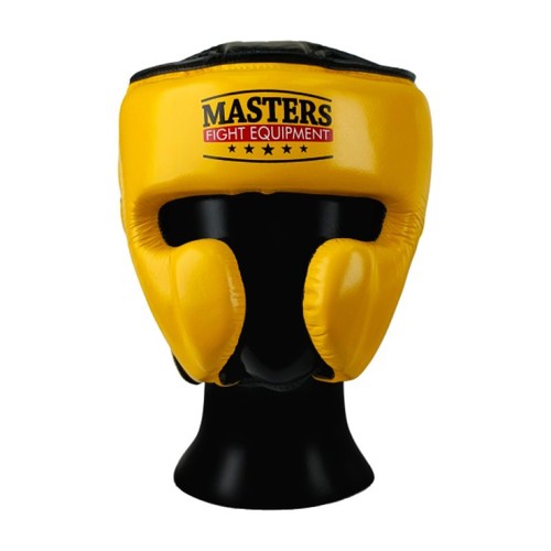 Kask bokserski skórzany