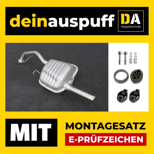 Endschalldämpfer für mazda - endschalldämpfer,
