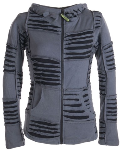 Vishes damen patchworkjacke - vishes,