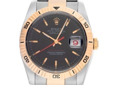 Rolex Datejust TurnOGraph Red Ref.116261 2005 Box&Beschreibung wie Neu Vintage