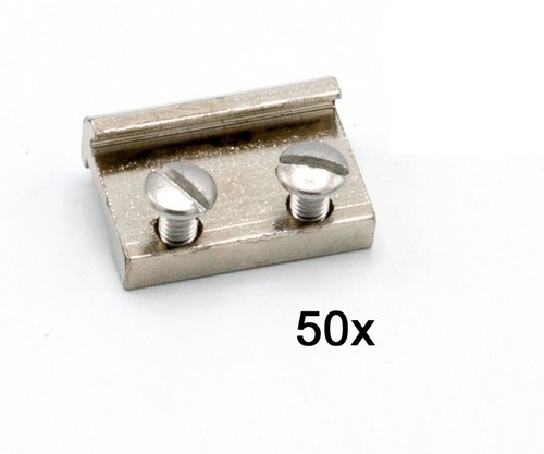 50x schraubschienenverbinder - 50x,