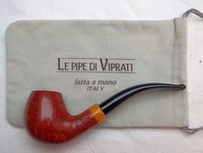 Luigi Viprati Pfeife, 1 QUADRIFOGLIO – 1 Kleeblatt, handmade in Italy