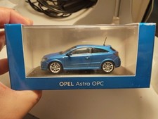 Minichamps 1:43 Opel Astra H OPC GTC Mk-5 Blue Model Car 403045523 (Vauxhall VXR