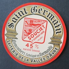 Etikett Käse CAMEMBERT SAINT