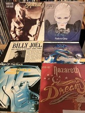 6x 7“ Vinyl Asia Nazareth Mothers Finest Supermax Visage Billy Joel