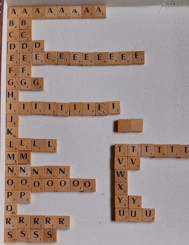 Scrabble deluxe 2000 edition - scrabble,