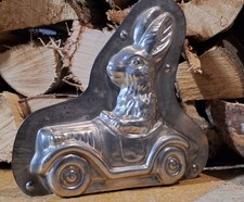 Schokoladenform Hase im Cabrio