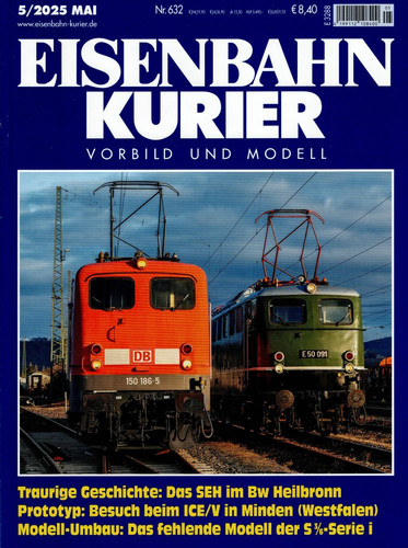 Eisenbahn kurier 2025 mai - eisenbahn,