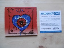 Robert Smith Original Autogramm signed CD Hülle "The Cure - Friday I´m In " ACOA