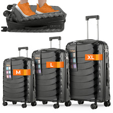 Koffer Reisekoffer Trolley Hartschalenkoffer Handgepäck Kofferset M-L-XL