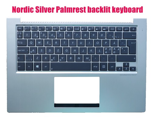 Nordic palmrest backlit - palmrest,
