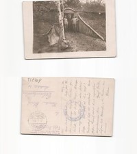 (b92733)   Foto-Ansichtskarte Pferd in einem Unterstand, Stempel Lothringen