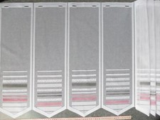 Scheibengardinenstoff rose