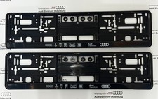 Audi kennzeichenhalter - audi, kennzeichenhalter/