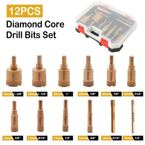 12x diamant bohrer - diamant,