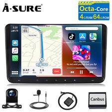 Real 8-Core 4+64GB Android 14 Autoradio Für VW Golf 5 6 PLUS Touran Passat Polo