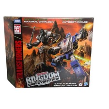 Transformers Figuren Grimlock Mirage Battle Across Time Deluxe 2-Pack Hasbro NEU