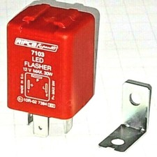 Blinkrelais für LED Birnen, 12 Volt , Flasher, Max. 30 Watt