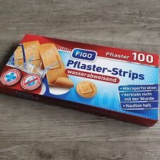 Wundpflaster Set 100 Stück Pflaster-Strips Heftpflaster Wasserabweisend