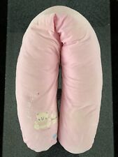 Stillkissen Schwangerschaftskissen Lagerungskissen Seitenschläfer 175cm Rosa-Top