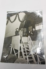 altes Foto  1958 Schiffstaufe