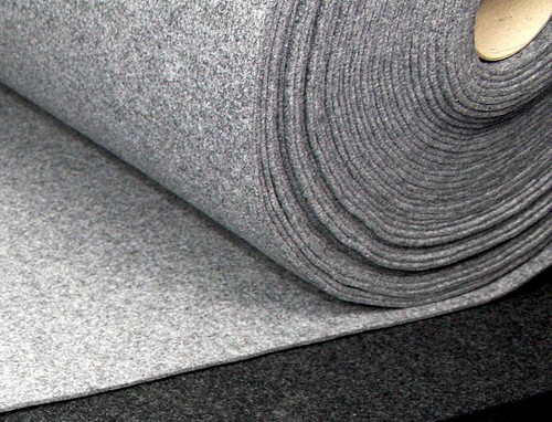 Grau filz pro filzstoff - pro,