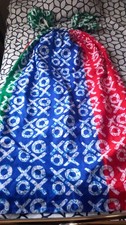Damen afrikanische kleid rot - damen,