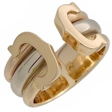 Cartier Double C 2C Tri-Color