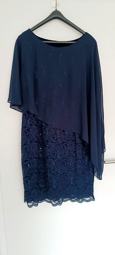 Cocktailkleid chiffonüberwurf - cocktailkleid,