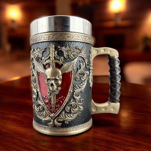 Ritterkrug totenkopf mit - ritterkrug,,